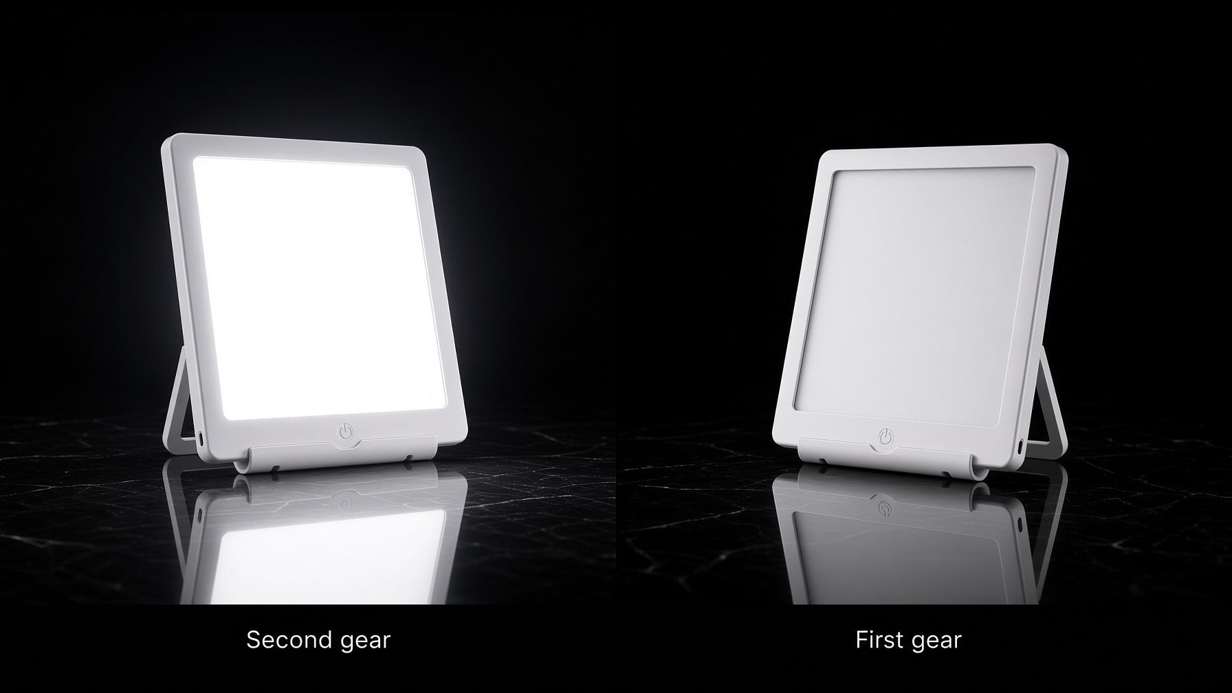Solar light therapy lamp